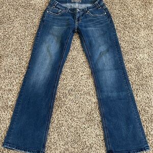 Rock & Roll Denim Women's Boot Cut Jeans in Medium Blue